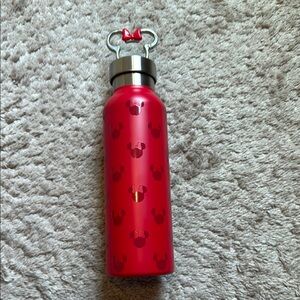 Red minnie mouse Water Bottle
